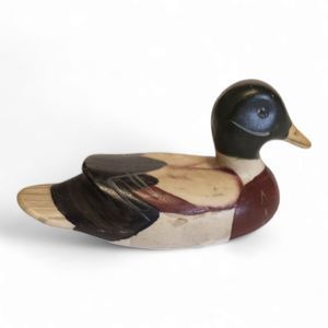 Vintage Albert Price Mallard Duck ONLY from 1981 Wood Pen Holder